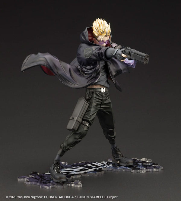 Trigun Stampede - Vash the Stampede: The Gunman in Black Ver. - ARTFXJ Statue 1/8 (22 cm)