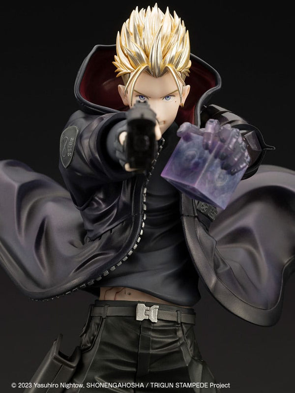 Trigun Stampede - Vash the Stampede: The Gunman in Black Ver. - ARTFXJ Statue 1/8 (22 cm)