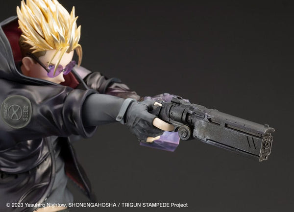 Trigun Stampede - Vash the Stampede: The Gunman in Black Ver. - ARTFXJ Statue 1/8 (22 cm)