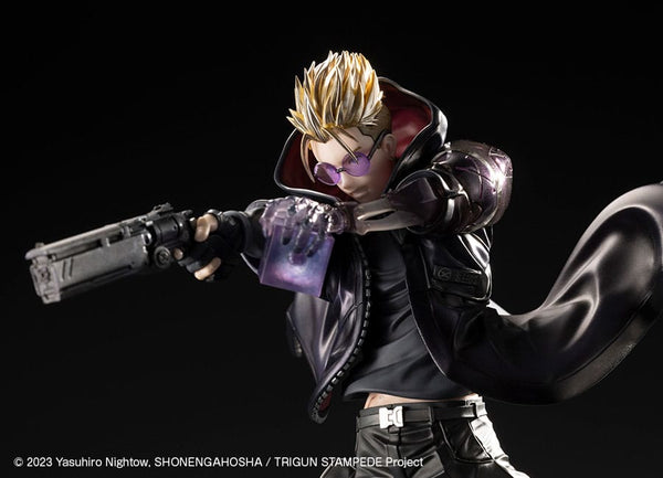 Trigun Stampede - Vash the Stampede: The Gunman in Black Ver. - ARTFXJ Statue 1/8 (22 cm)