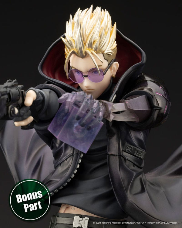 Trigun Stampede - Vash the Stampede: The Gunman in Black Ver. - ARTFXJ Statue 1/8 (22 cm)
