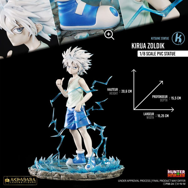 Hunter × Hunter - Kirua: God Speed Mode Ver. - PVC Statue 1/8 (21 cm)