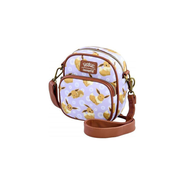 Pokémon - Eevee: Violet Ver. - Passport crossbody-taske (15 x 2,5 x 7 cm)