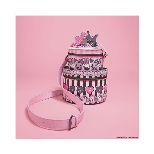 Sanrio by Loungefly - My Melody & Kuromi - Crossbody Taske (23 x 10 x 18 cm)