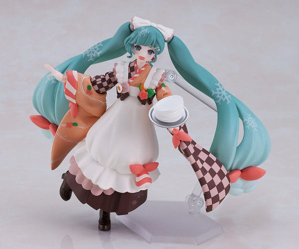 Vocaloid - Hatsune Miku: Snow Miku Winter Delicacy Ver. - Figma Action Figur (14 cm)