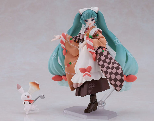 Vocaloid - Hatsune Miku: Snow Miku Winter Delicacy Ver. - Figma Action Figur (14 cm)