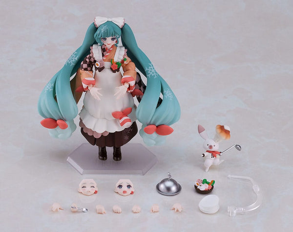 Vocaloid - Hatsune Miku: Snow Miku Winter Delicacy Ver. - Figma Action Figur (14 cm)