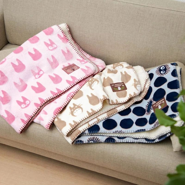 My Neighbor Totoro - Soot Sprite: Silhouette Ver. - Fleecetæppe (70 x 100 cm)