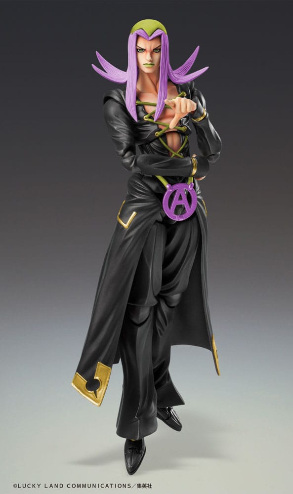 JoJo's Bizarre Adventure - Leone Abbacchio: Black Ver. - Super Action Figur (16 cm)
