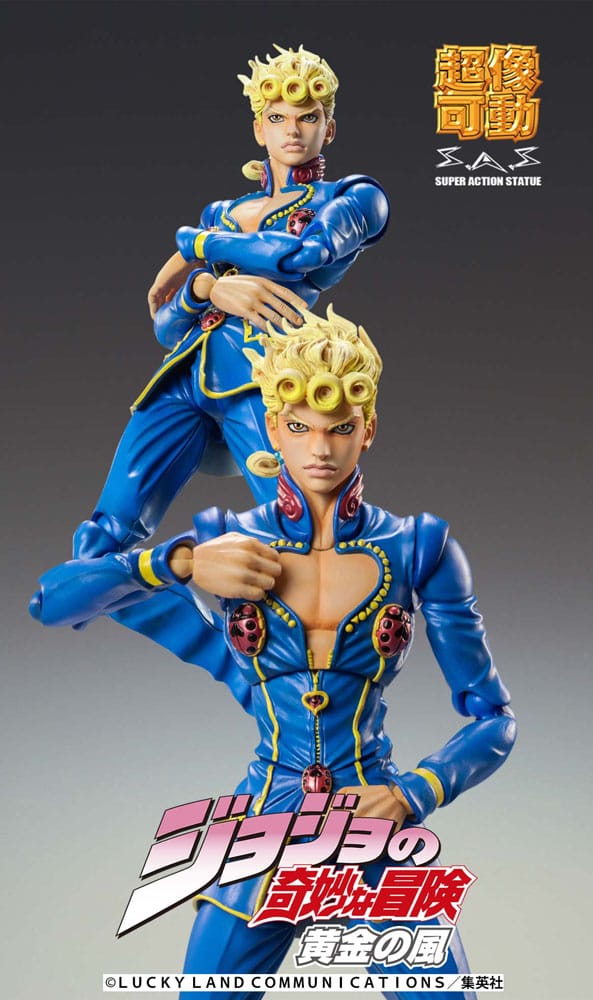 JoJo's Bizarre Adventure - Giorno Giovanna: Second Ver. - Action Figur (15 cm)