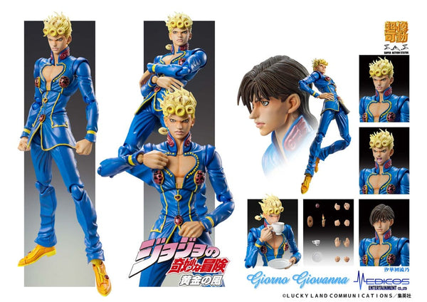 JoJo's Bizarre Adventure - Giorno Giovanna: Second Ver. - Action Figur (15 cm)