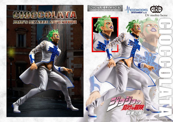 JoJo's Bizarre Adventure - Cioccolata - Statue Legend PVC Statue (17 cm)