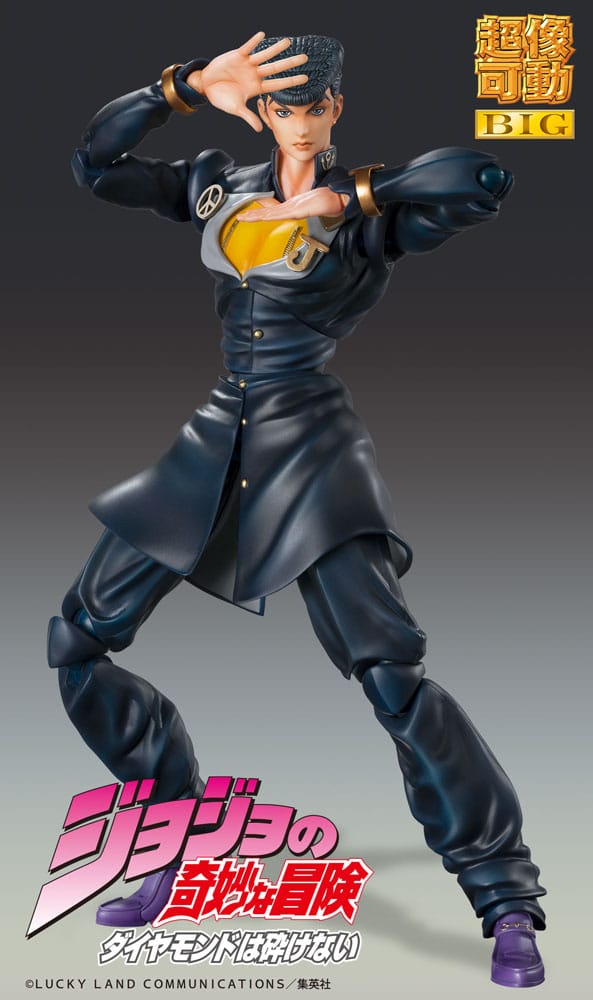 JoJo's Bizarre Adventure - Josuke Higashikata - Super Action Figur (22 cm)