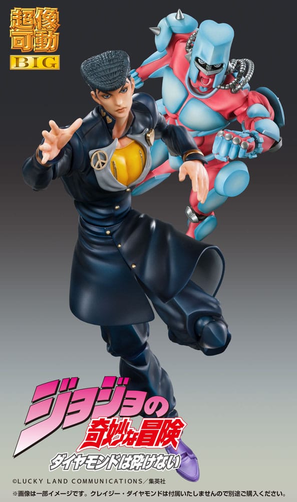 JoJo's Bizarre Adventure - Josuke Higashikata - Super Action Figur (22 cm)