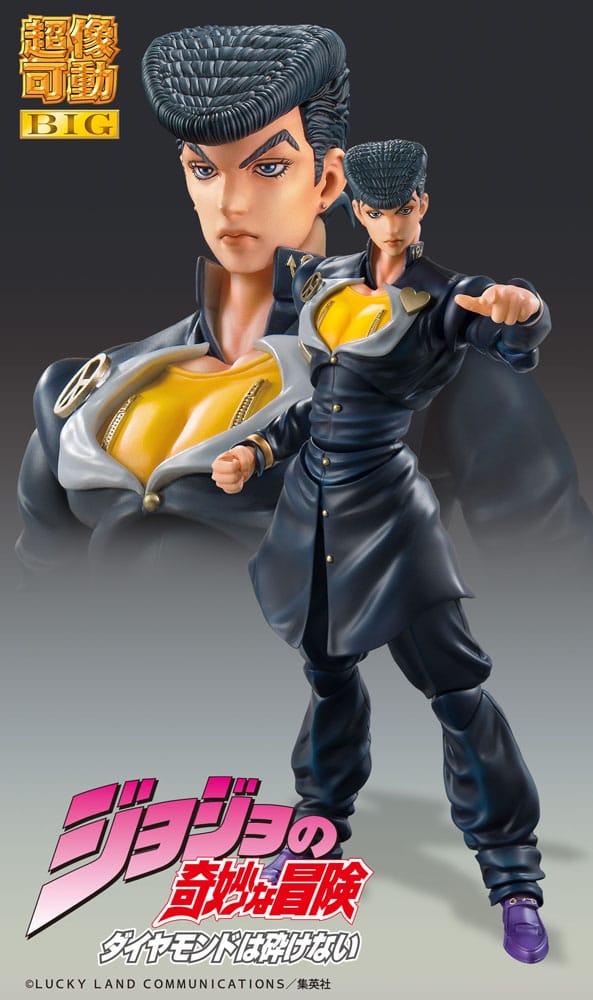 JoJo's Bizarre Adventure - Josuke Higashikata - Super Action Figur (22 cm)