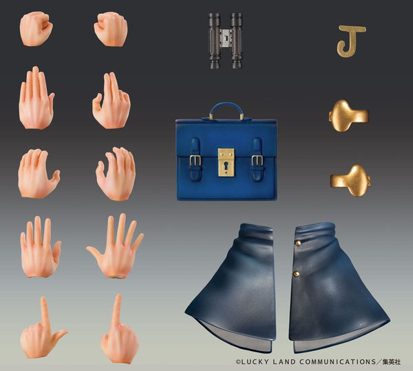 JoJo's Bizarre Adventure - Josuke Higashikata - Super Action Figur (22 cm)