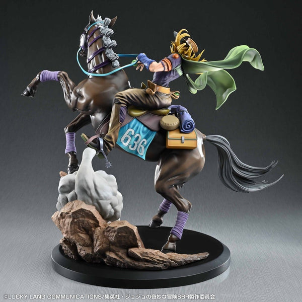 JoJo's Bizarre Adventure - Gyro Zeppeli & Valkyrie - Figur (31 cm)