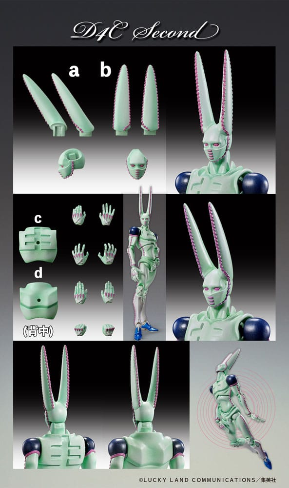 JoJo's Bizarre Adventure - D4C: Second Ver. - Action Figur (20 cm)