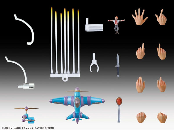 JoJo's Bizarre Adventure Part 5: Golden Wind - Narancia Ghirga & As - Action Figur Chozokado (15 cm)