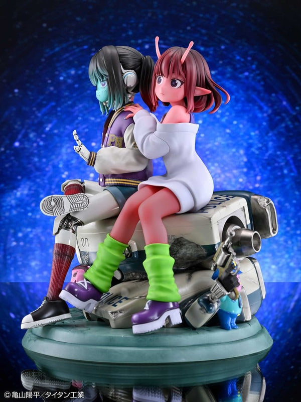 Milky Subway The Galactic Limited Express - Chiharu & Makina - PVC Figurer 2-Pack (18 cm)