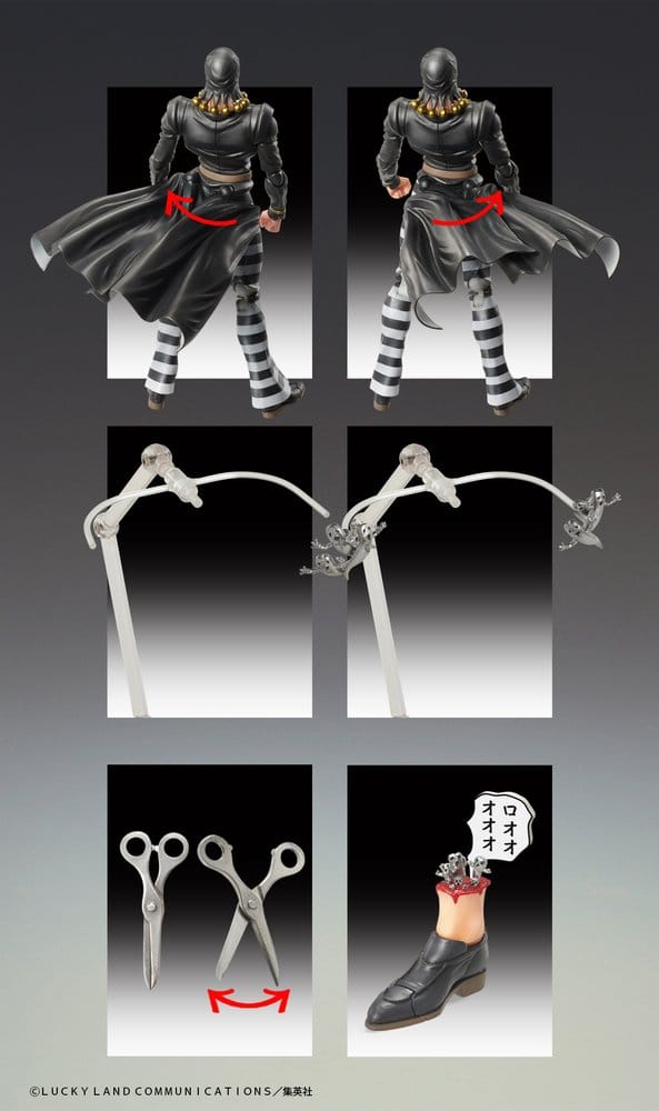 JoJo's Bizarre Adventure - Risotto Nero - Action Figur (16 cm)