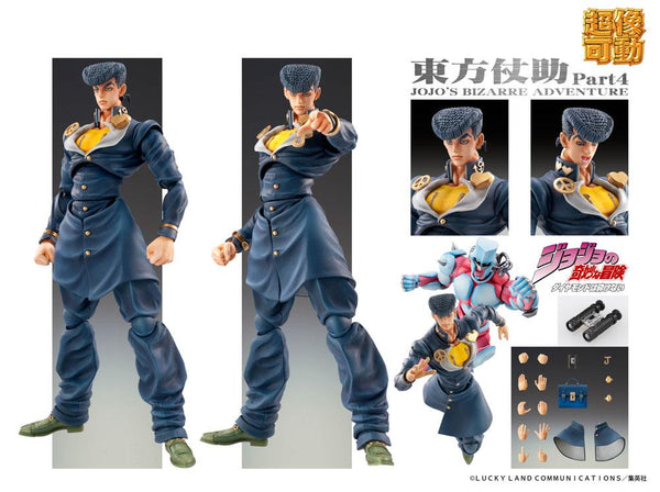 JoJo's Bizarre Adventure - Josuke Higashikata: Chozokado Ver. - Super Action Figur (15 cm)