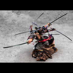 One Piece - Roronoa Zoro: Demon Spirit Kyuutouryuu Asura Ver. - Excellent Model P.O.P PVC Statue (17 cm)