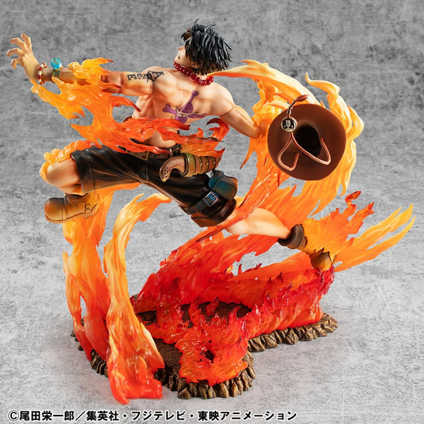 One Piece - Portgas D. Ace: 15th Anniversary Ver. - P.O.P. PVC Statue (23 cm)