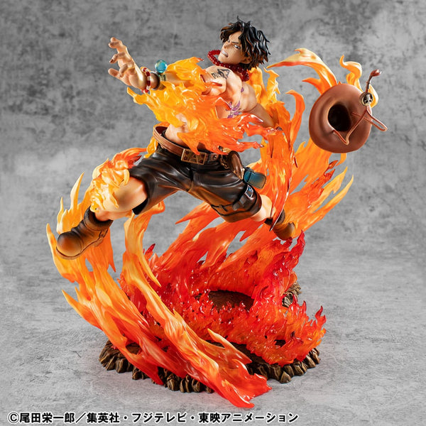 One Piece - Portgas D. Ace: 15th Anniversary Ver. - P.O.P. PVC Statue (23 cm)