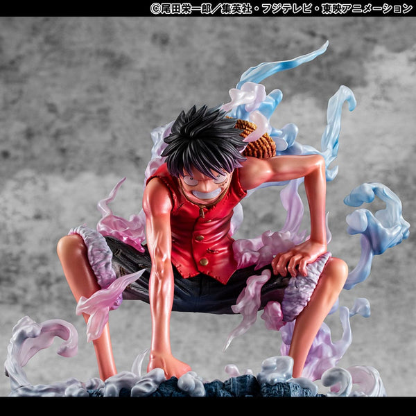 One Piece - Monkey D. Luffy: Gear 2 Limited Edition Ver. - P.O.P PVC Statue (19 cm)