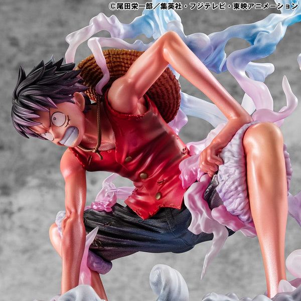 One Piece - Monkey D. Luffy: Gear 2 Limited Edition Ver. - P.O.P PVC Statue (19 cm)