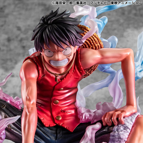 One Piece - Monkey D. Luffy: Gear 2 Limited Edition Ver. - P.O.P PVC Statue (19 cm)