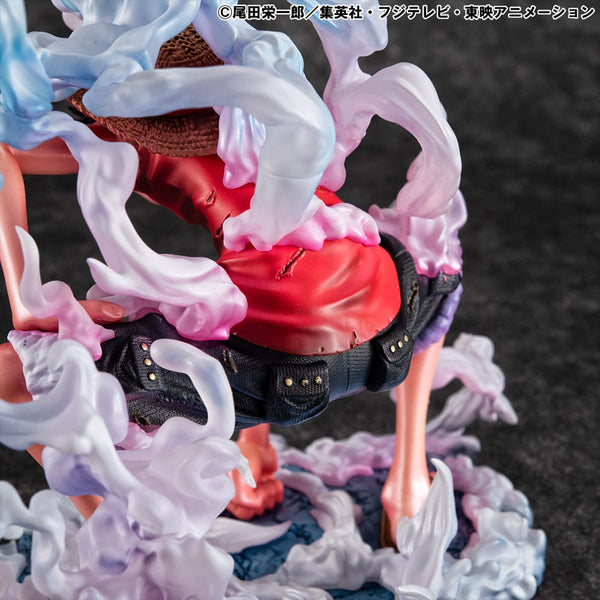 One Piece - Monkey D. Luffy: Gear 2 Limited Edition Ver. - P.O.P PVC Statue (19 cm)