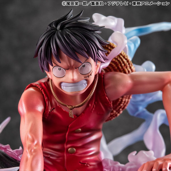 One Piece - Monkey D. Luffy: Gear 2 Limited Edition Ver. - P.O.P PVC Statue (19 cm)
