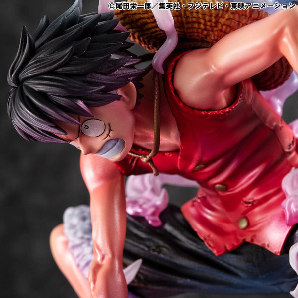 One Piece - Monkey D. Luffy: Gear 2 Limited Edition Ver. - P.O.P PVC Statue (19 cm)