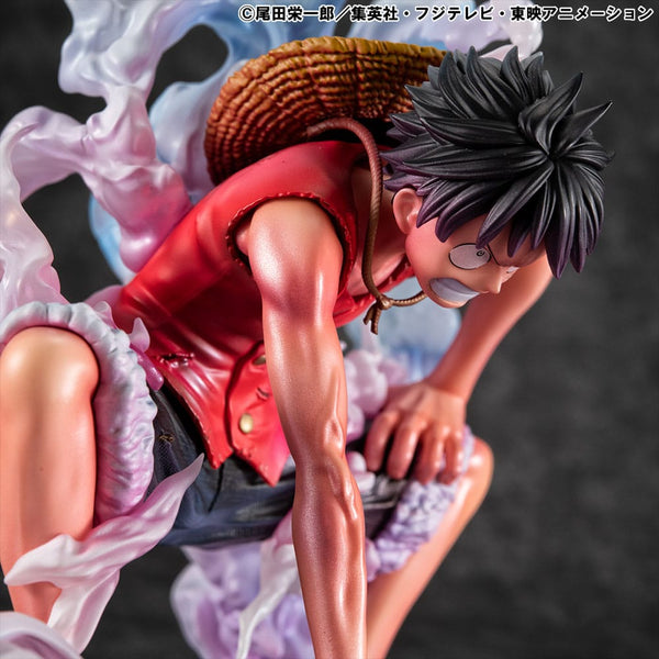 One Piece - Monkey D. Luffy: Gear 2 Limited Edition Ver. - P.O.P PVC Statue (19 cm)