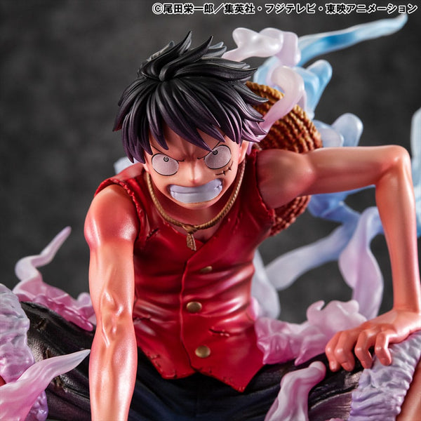 One Piece - Monkey D. Luffy: Gear 2 Limited Edition Ver. - P.O.P PVC Statue (19 cm)