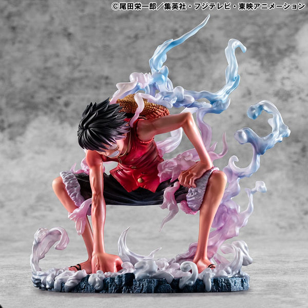 One Piece - Monkey D. Luffy: Gear 2 Limited Edition Ver. - P.O.P PVC Statue (19 cm)