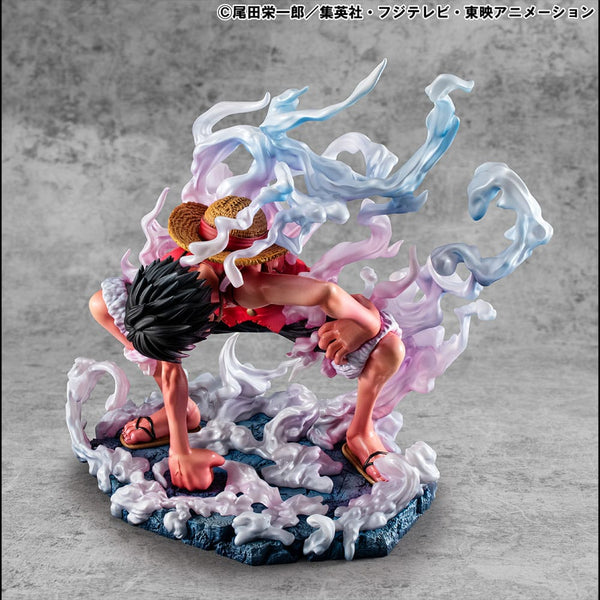 One Piece - Monkey D. Luffy: Gear 2 Limited Edition Ver. - P.O.P PVC Statue (19 cm)