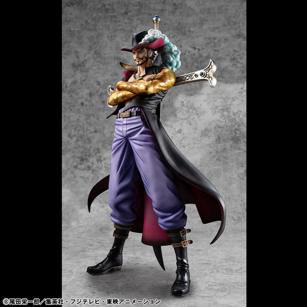 One Piece - Hawk Eye Dracule Mihawk: R Ver. - P.O.P SA-MAXIMUM PVC Statue (29 cm)