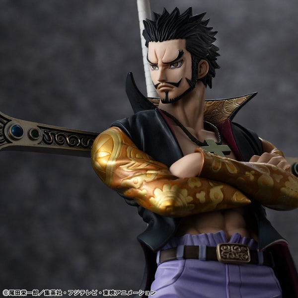 One Piece - Hawk Eye Dracule Mihawk: R Ver. - P.O.P SA-MAXIMUM PVC Statue (29 cm)