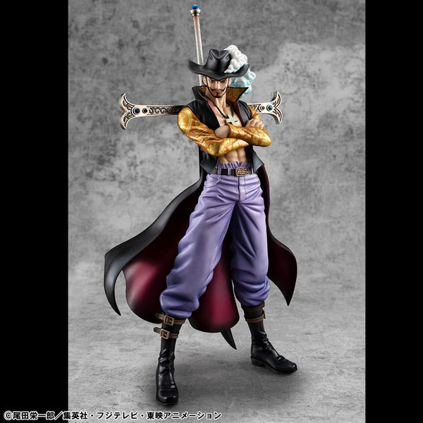 One Piece - Hawk Eye Dracule Mihawk: R Ver. - P.O.P SA-MAXIMUM PVC Statue (29 cm)