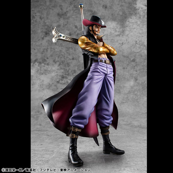 One Piece - Hawk Eye Dracule Mihawk: R Ver. - P.O.P SA-MAXIMUM PVC Statue (29 cm)