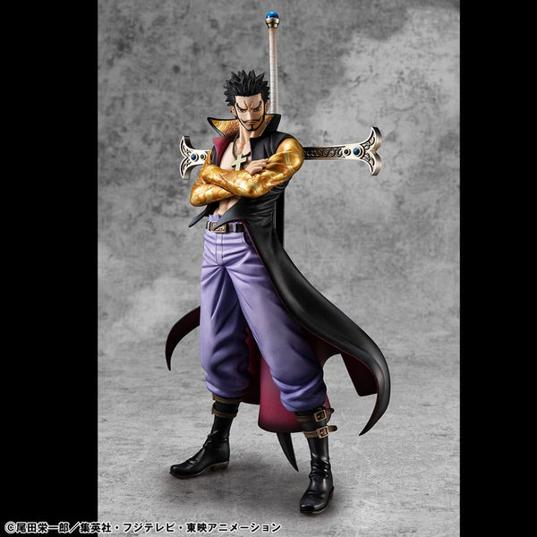 One Piece - Hawk Eye Dracule Mihawk: R Ver. - P.O.P SA-MAXIMUM PVC Statue (29 cm)