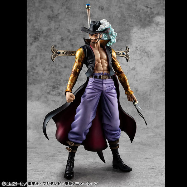 One Piece - Hawk Eye Dracule Mihawk: R Ver. - P.O.P SA-MAXIMUM PVC Statue (29 cm)