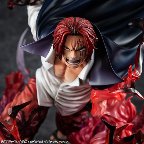 One Piece - Red-Haired Shanks Kamusari: P.O.P SA-MAXIMUM Ver. - PVC Statue (25 cm)
