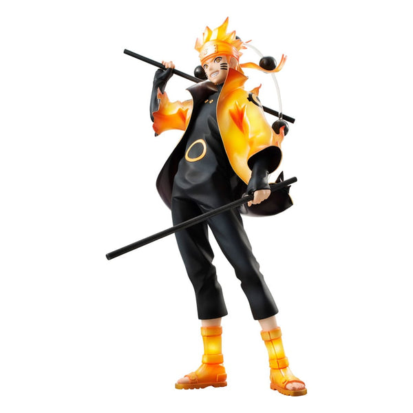 Naruto Shippuden - Naruto Uzumaki: Six Paths Sage Mode 15th Anniversary Ver. - G.E.M. Series PVC Statue (22 cm)