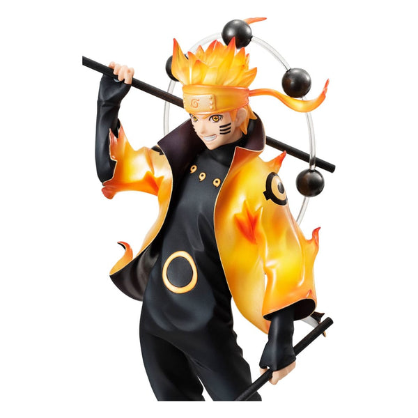 Naruto Shippuden - Naruto Uzumaki: Six Paths Sage Mode 15th Anniversary Ver. - G.E.M. Series PVC Statue (22 cm)