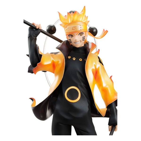 Naruto Shippuden - Naruto Uzumaki: Six Paths Sage Mode 15th Anniversary Ver. - G.E.M. Series PVC Statue (22 cm)