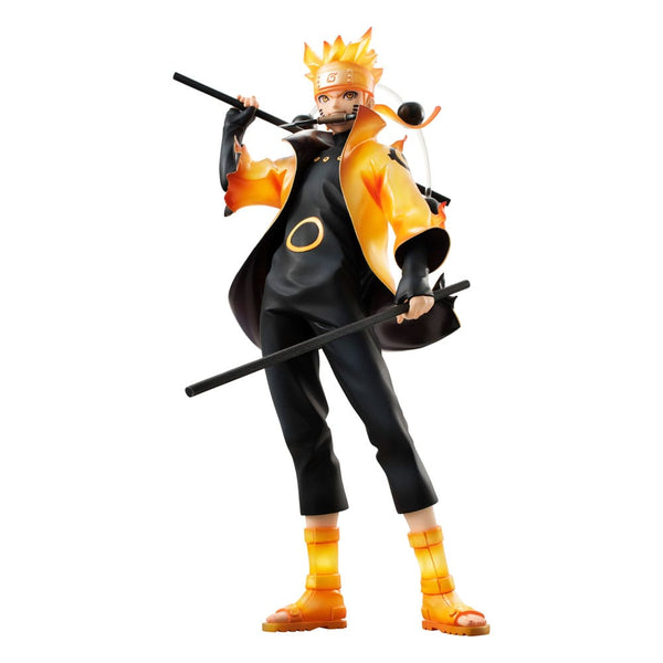 Naruto Shippuden - Naruto Uzumaki: Six Paths Sage Mode 15th Anniversary Ver. - G.E.M. Series PVC Statue (22 cm)